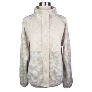 Thread & Supply Tie Dye Mixed Media Jacket - Size XL